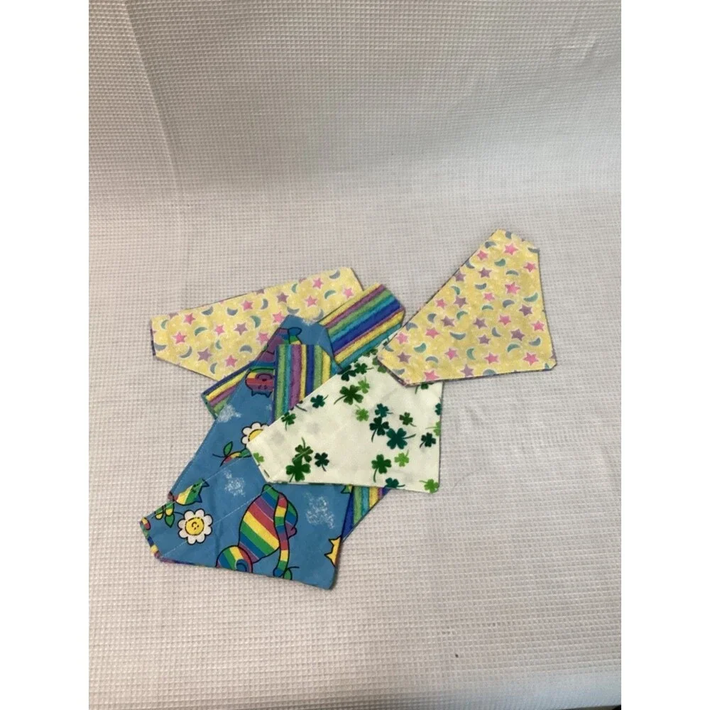 Small Dog / Cat Bandanas Lot of 12